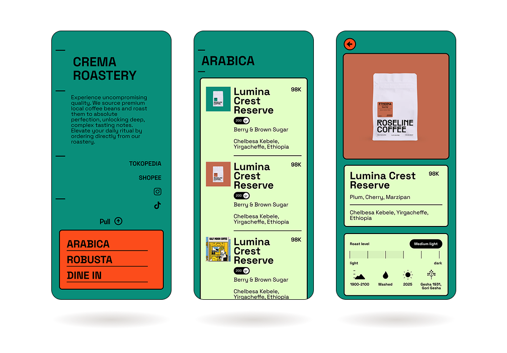 crema roastery website