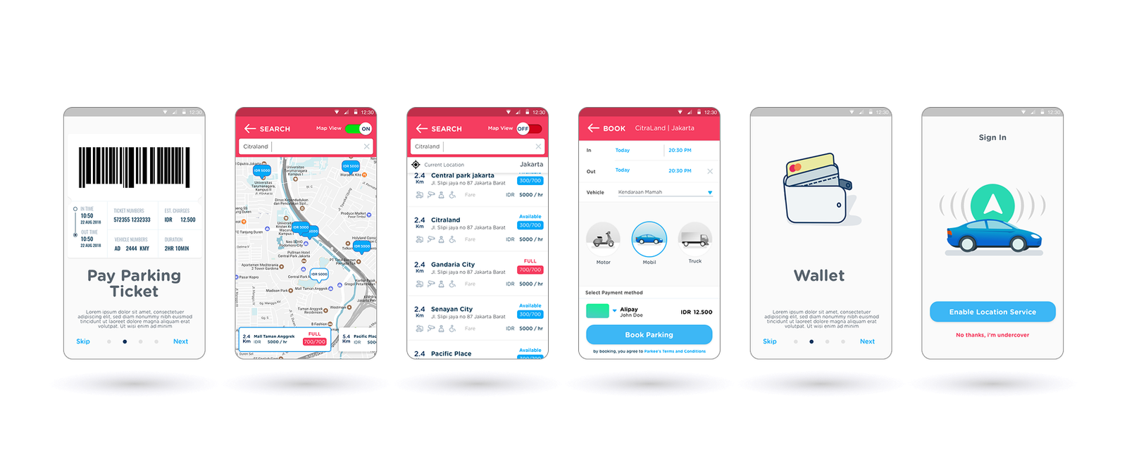 parkee parking app